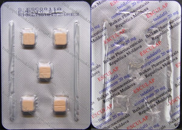 Esculap Tadalafil Тадалафил Balkan